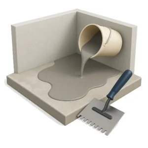 Floor Leveling Compound Application