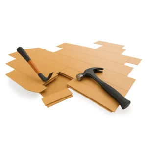 Existing Floor Removal (laminate, vinyl)