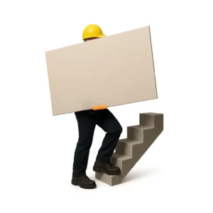Material Carrying Upstairs